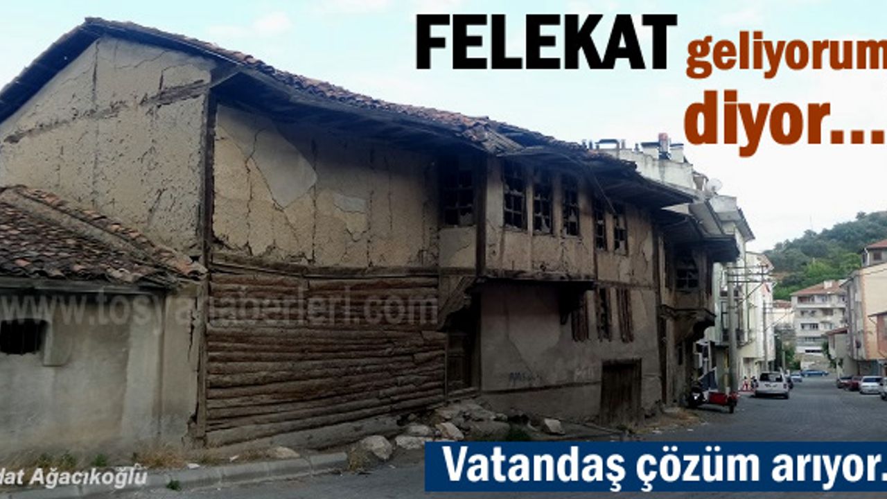 Tosya Hacıpir Mahallesinde Felaket Geliyorum Diyor