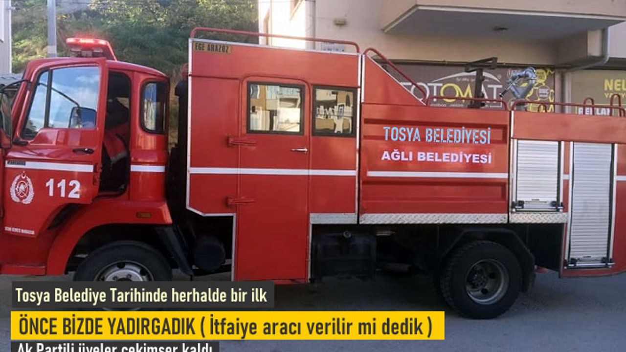 Tosya Belediye Tarihinde Bir İlk Gerçekleşti