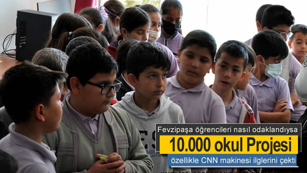 10.000 Okul Projesi kapsamında Tosya Fevzipaşa İlkokul öğrencileri Sanat Okulunu ziyaret