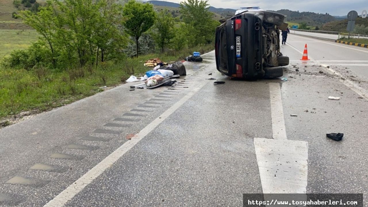 Tosya'da Ölümlü Feci Trafik Kazası