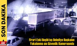 Eski Beşiktaş Belediye Başkanı Hazinedar'ın  yakalanma anı güvenlik kamerasına yansıdı