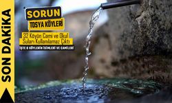 Tosya'da 32 köy Cami ve Sağlık Merkezinin Suları Uygun Çıkmadı