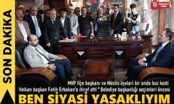 Volkan başkan Fatih Erbakan'a Siyasi Yasaklı Olduğunu İtiraf Etti