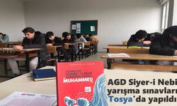 AGD Siyer-i Nebi yarışma Sınavı Tosya'da Yapıldı