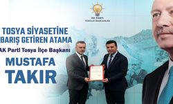 AK Parti Tosya İlçe Başkanı Mustafa Takır