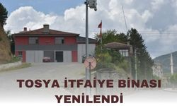 Tosya İtfaiye Binası Yenilendi