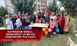 Kaymakam ÜNSAL, Gençlerle 19 Mayıs Coşkusunu Paylaştı