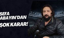 Tosya Spor Başkanı Sefa Abayın'dan Şok Karar!