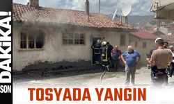 TOSYA'DA YANGIN PANİĞE NEDEN OLDU