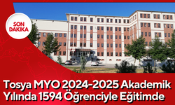 Tosya MYO 2024-2025 Akademik Yılında 1594 Öğrenciyle Eğitimde