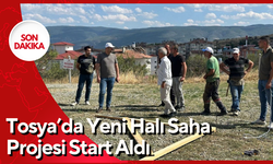 Tosya’da Yeni Halı Saha Projesi Start Aldı