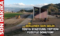 Beklenen Gün Geldi: Tosya Stadyumu Yepyeni Yüzüyle Dönüyor!