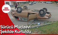 Sürücü Mucizevi Şekilde Kurtuldu