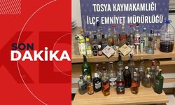 Tosya Polisi Kaçak İçkiye Darbe Vurdu!