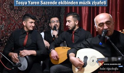 Tosya Yaren Sazende Ekibinden Musiki Ziyafeti