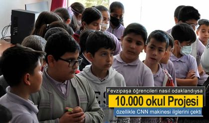 10.000 Okul Projesi kapsamında Tosya Fevzipaşa İlkokul öğrencileri Sanat Okulunu ziyaret