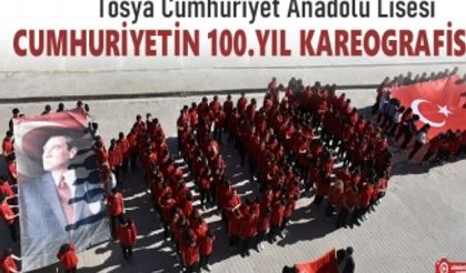 Tosya Cumhuriyet Anadolu Lisesi 100.Yıl Kareografisi