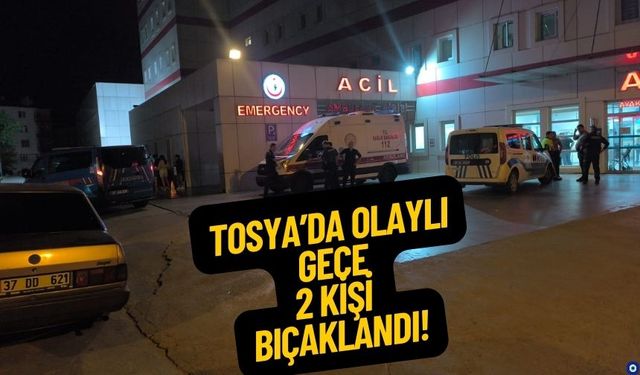 Tosya’da Kanlı Kavga: İki Yaralı!