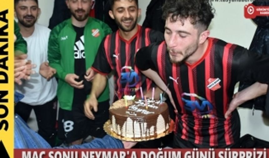 TOSYASPOR YÖNETİMİ YILDIZ FUTBOLCU NEYMAR'IN DOĞUM GÜNÜNÜ KUTLADI