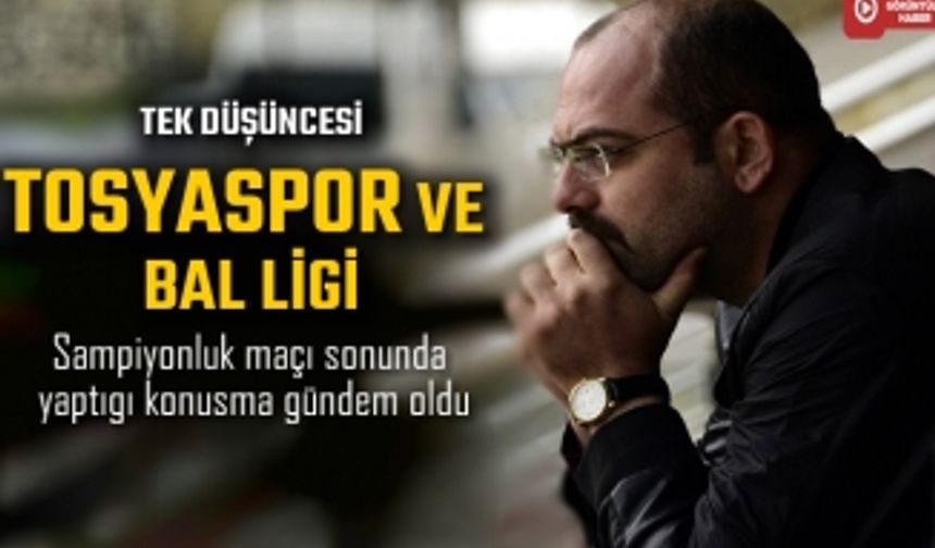 VOLKAN BAŞKANIN ŞAMPİYONLUK KONUŞMASI