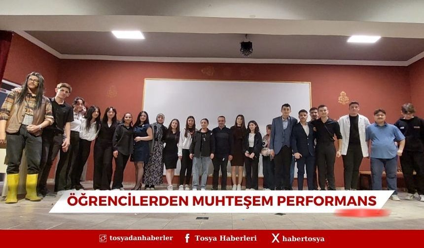 ÖĞRENCİLERDEN MUHTEŞEM PERFORMANS